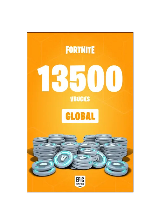 Fortnite - 13500 V-Bucks Card (Global) - Digital Key
